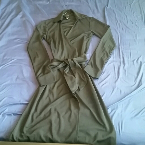 Express Black wrap dress