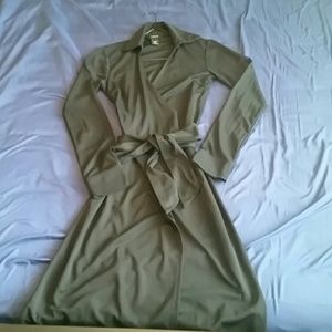 Express Black wrap dress