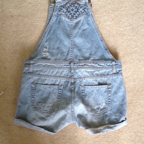 SOLD Forever 21 Denim Overalls - Picture 4 of 4