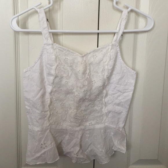 Arizona Jeans size Small White tank top