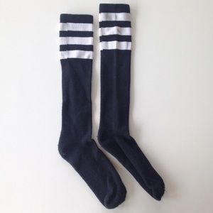 AA Striped Knee Socks