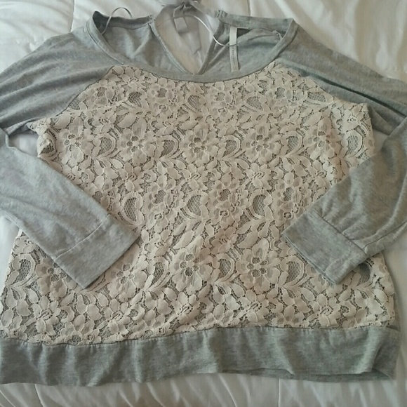 Lauren Conrad Front Lace top