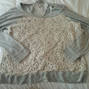 Lauren Conrad Front Lace top