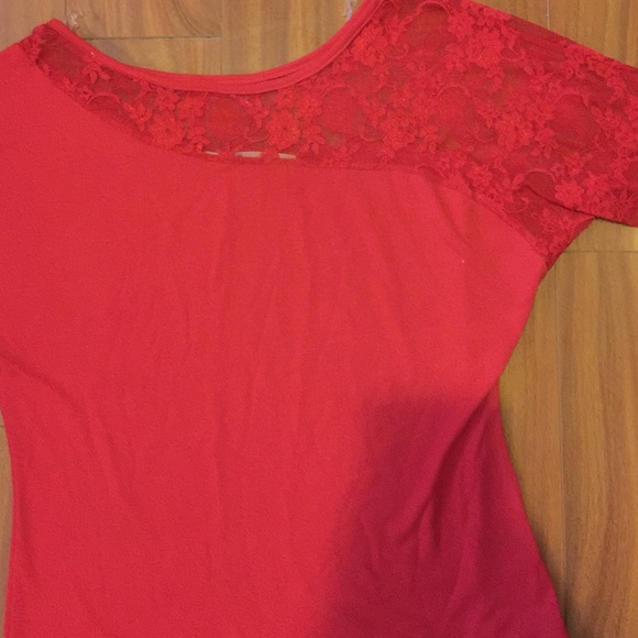 One net sleeve top - Picture 2 of 2