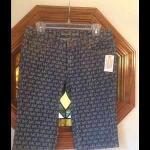 Michael Kors crop denim