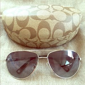 Coach aviator sunnies