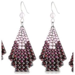 TARINA TARANTINO PAVE DECO EARRING