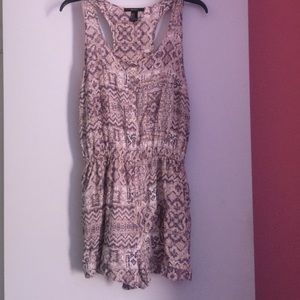 F21 Multicolored romper