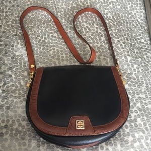 Givenchy crossbody black/brown leather purse