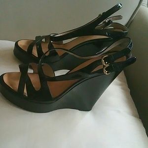 Back Wedge Sandals