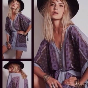Free people boho tunic dress