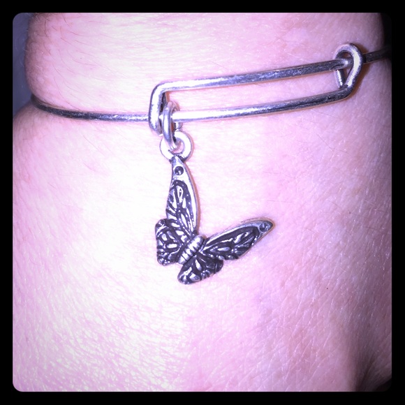Alex & Ani butterfly bracelet