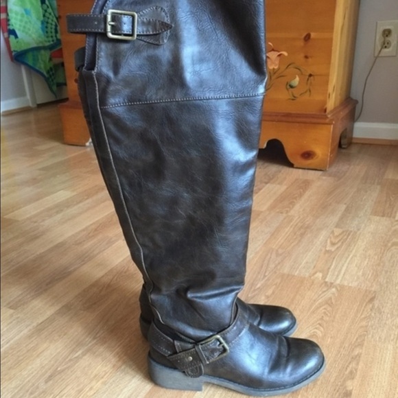 ❌SOLD❌ Brown over the knee riding boots