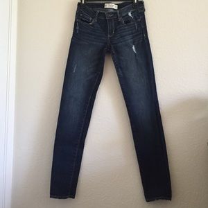 A&F straight leg jeans