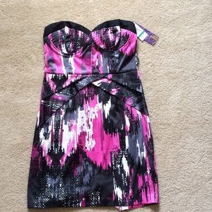 Strapless dress