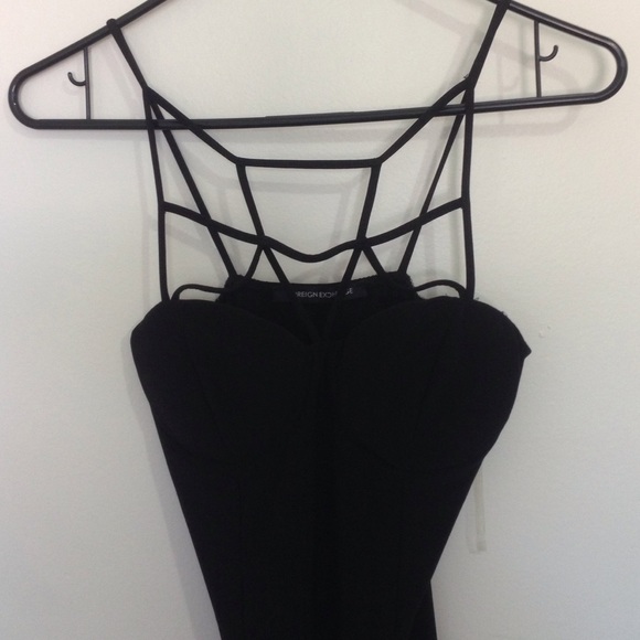 Black Bodycon Dress - Picture 2 of 3