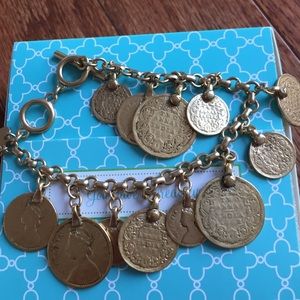 Stella and dot rio coin bracelet