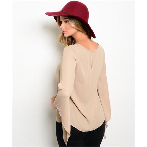 Taupe Top - Picture 2 of 2