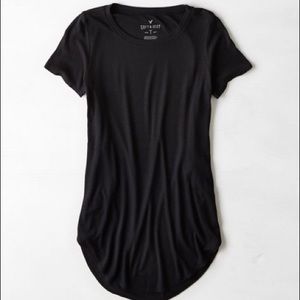 AEO Soft & Sexy Curved Hem T-shirt