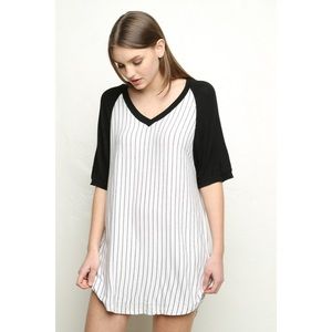 BM Baseball Tee Dress
