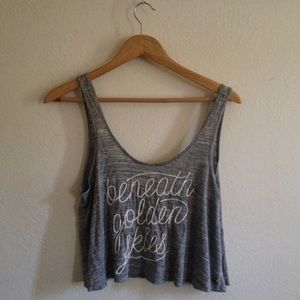 grey kendall & kylie tank