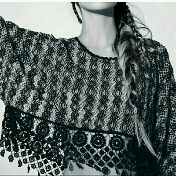 Free People Crochet Top NWT