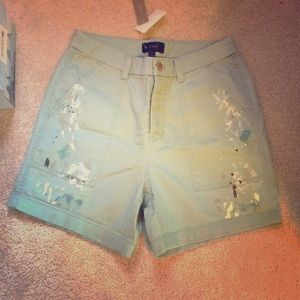 J. Crew Hand-painted Chino Shorts [NWT]