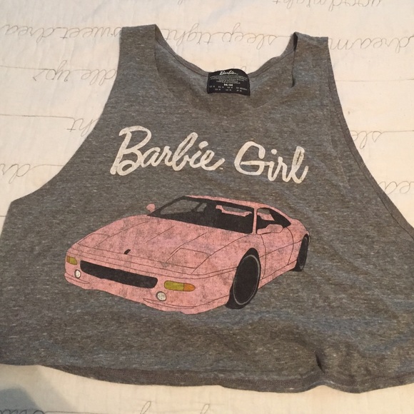 SOLD Cropped tank open sides