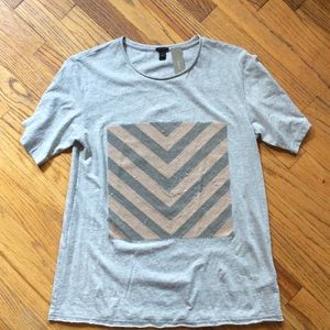 J Crew T-Shirt with Sequin appliqué