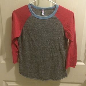 Cotton baseball tee