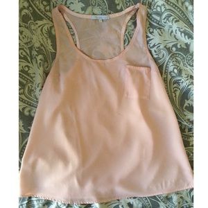 Light pink Charlotte Russe tank top