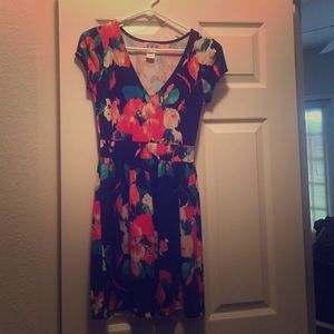 Three pink hearts dress