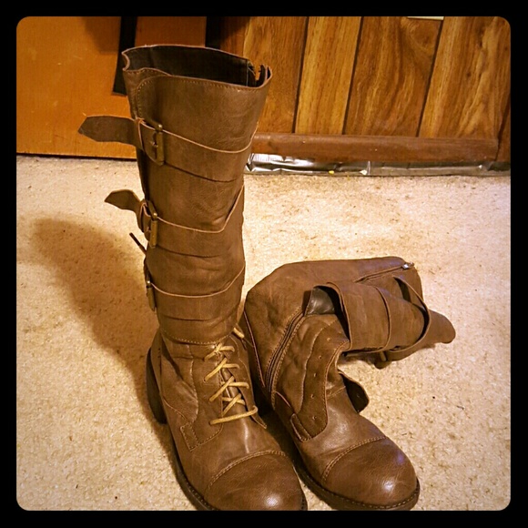 Brown boots