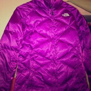 North face bubble coat
