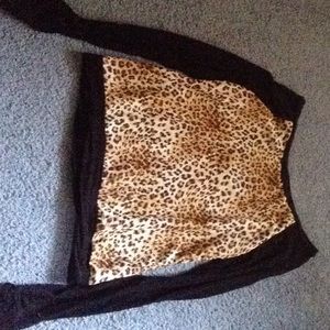 Cheetah Long Sleeved top