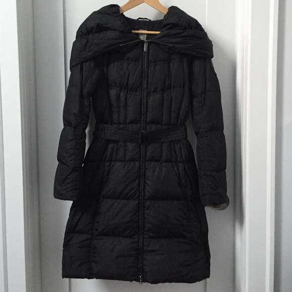 Add Black down quilted jacket
