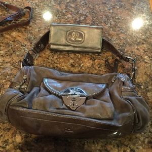 Kathy Van Zeeland bag and matching wallet