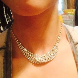 Charming Charlie crystal necklace