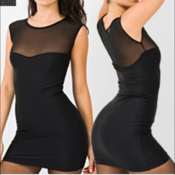 American apparel body con dress