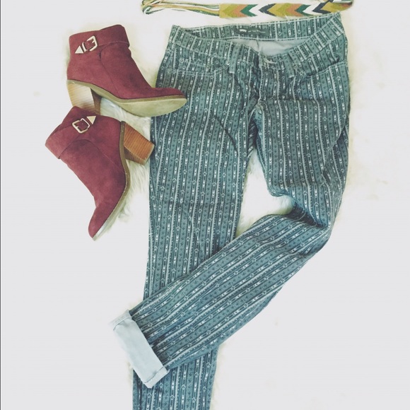 Levi's Denim - Levi Tribal Pattern Skinny Jeans