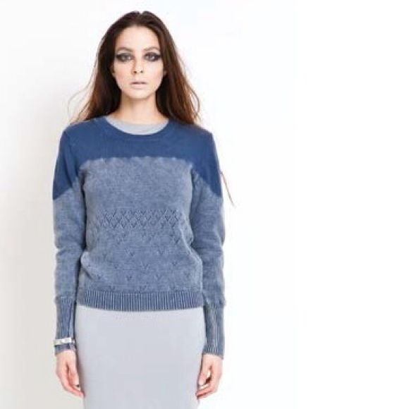Washed Fairisle Pullover