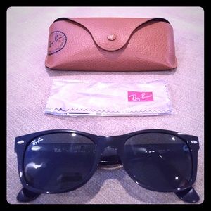 Ray Ban New Wayfarer sunglasses.