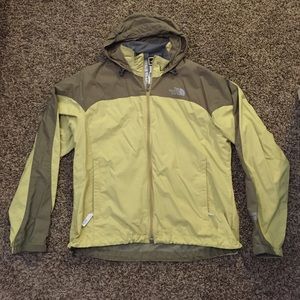 Women's Green The North Face Wind Jacket