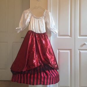 Youth Halloween Costume - peasant/pirate dress