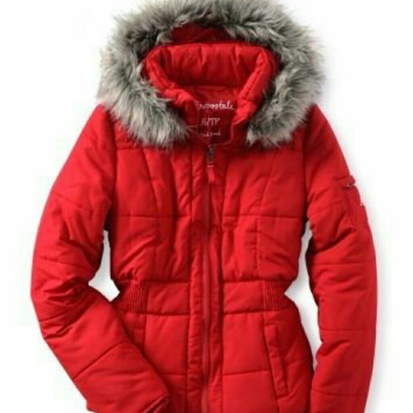 Areopostale fur hooded Jacket