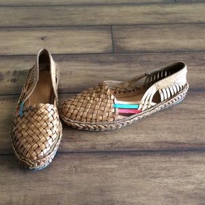 Brand New Basket Weave Flats