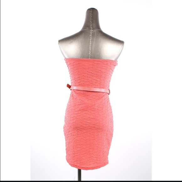 Coral Fashion Dress - Picture 2 of 2