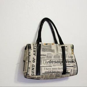 Newsstand small duffle bag