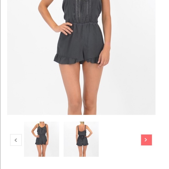 Wildfox Couture Ruffle Romper.