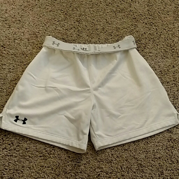 Under Armour white shorts